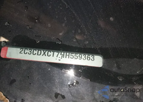 2017 Dodge Charger R/T Rwd из США, поврежденный, VIN 2C3CDXCT7HH559363